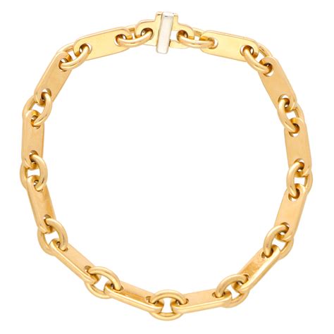 vintage cartier square link chain